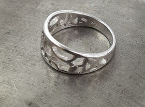 Lebensbaum Ring - Silber